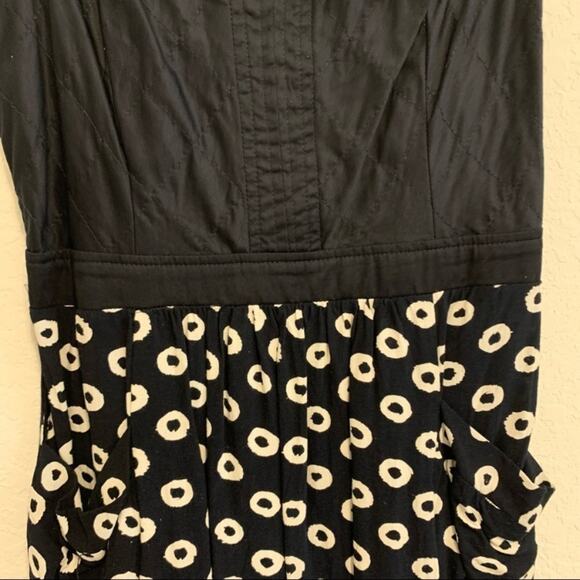 Anthropologie Eloise Black and White Mini Dress Small - Picture 6 of 9